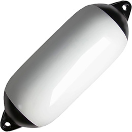 Кранец Majoni Star-3 620х210 мм швартовый надувной белый (10005509)